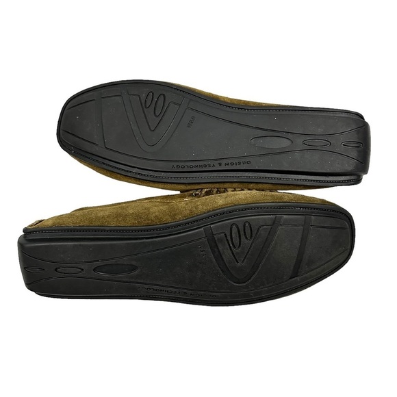 MASSIMO MATTEO Woven Suede Driving Loafers - Picture 6 of 8